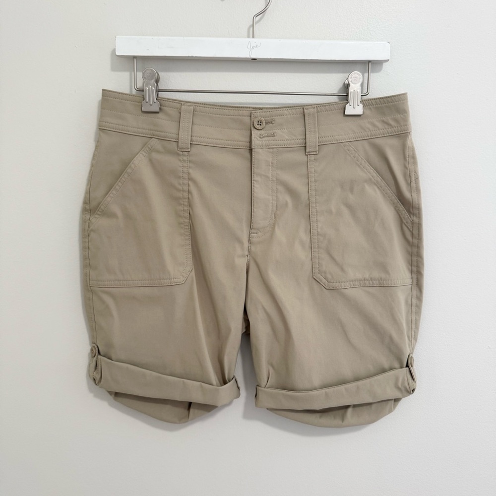 Eddie Bauer Rolled Hem Bermuda Shorts